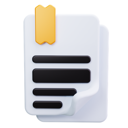 Souligner  3D Icon