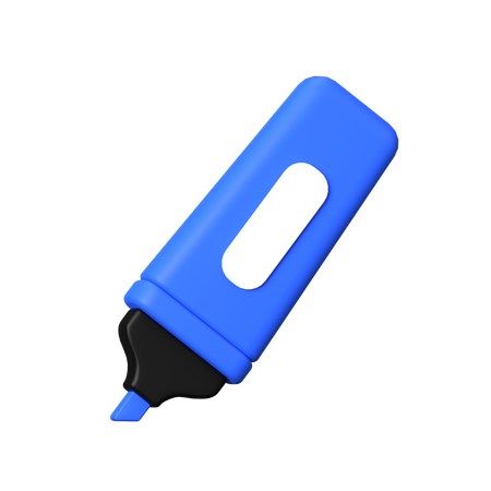 Surligneur  3D Icon