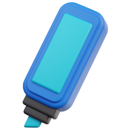 Surligneur  3D Icon