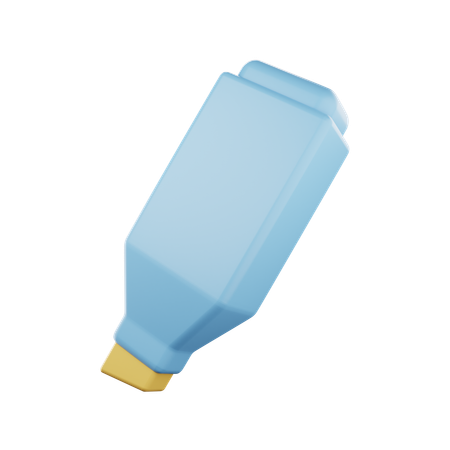 Surligneur  3D Icon