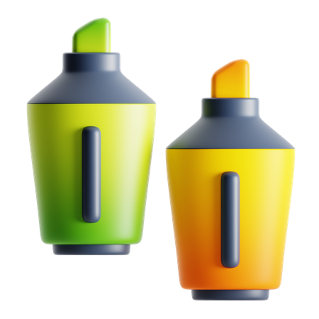 Surligneur  3D Icon