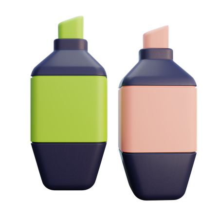 Surligneur  3D Icon