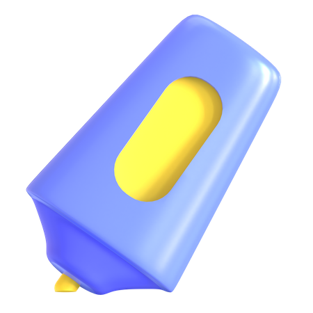 Surligneur  3D Icon