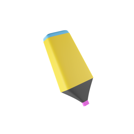 Surligneur  3D Icon