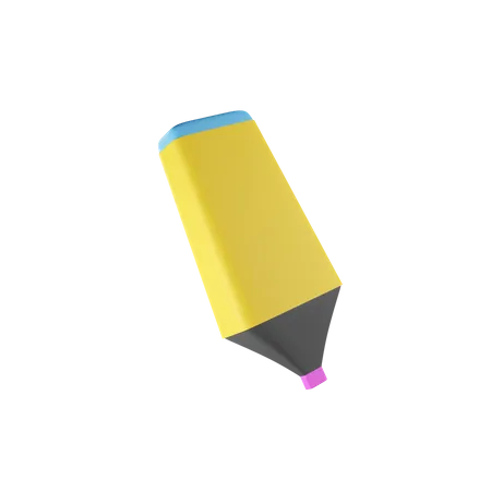 Surligneur  3D Icon