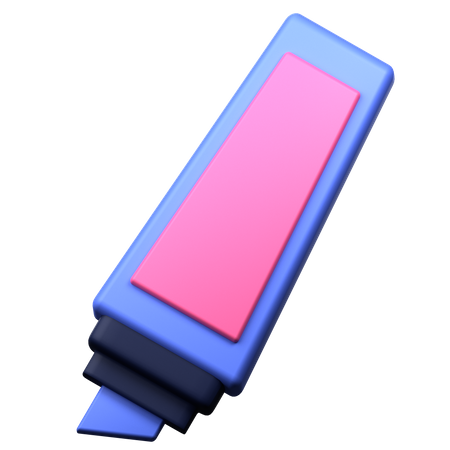 Surligneur  3D Icon