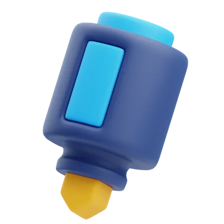 Surligneur  3D Icon