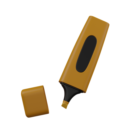 Surligneur  3D Icon