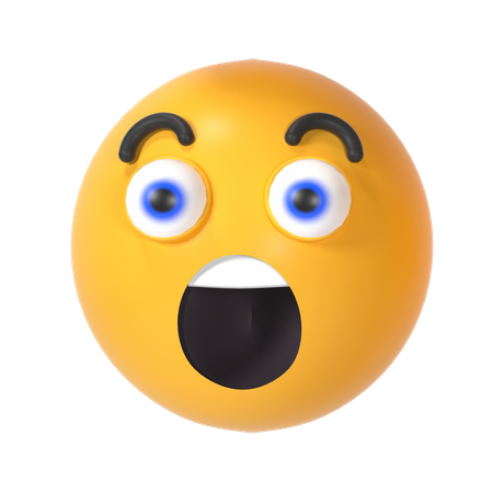 Surprise  3D Icon