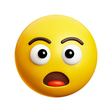 Surprise  3D Icon
