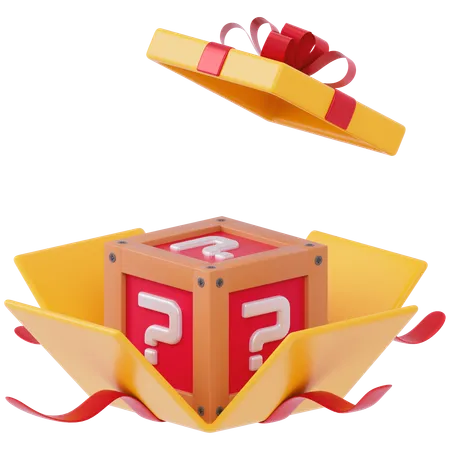 Surprise Box  3D Icon