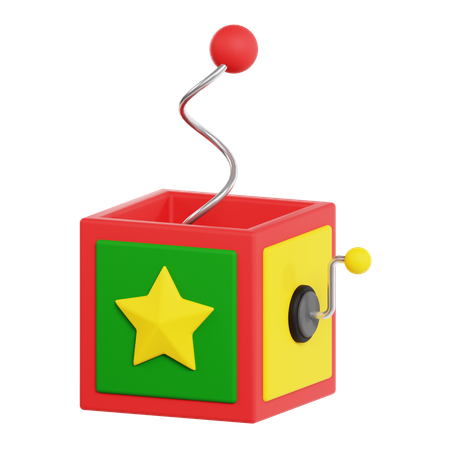 Surprise Box  3D Icon