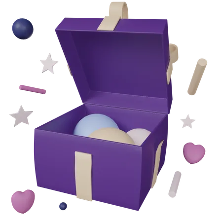 Surprise Box  3D Icon