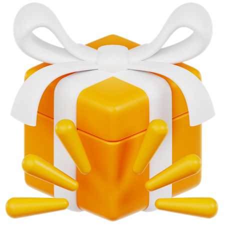 Surprise gift  3D Icon