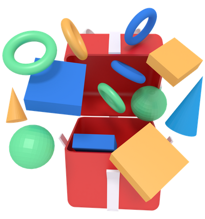 Surprise Gift  3D Icon