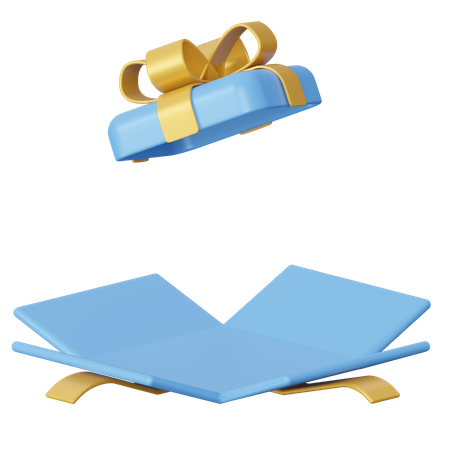 Surprise Gift Box  3D Icon