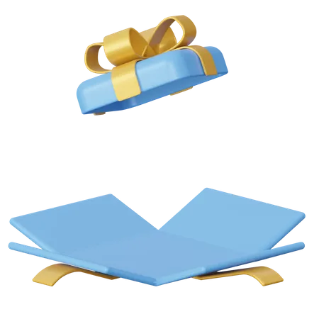 3d open gift box surprise give as a gift during special festival 14312877  PNG