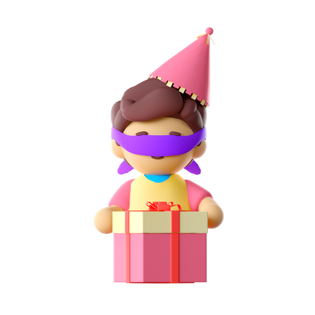 Surprise Party  3D Icon