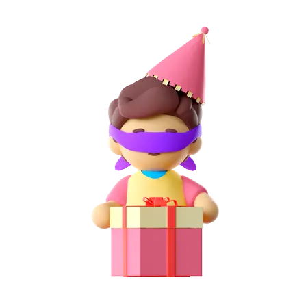 Surprise Party  3D Icon