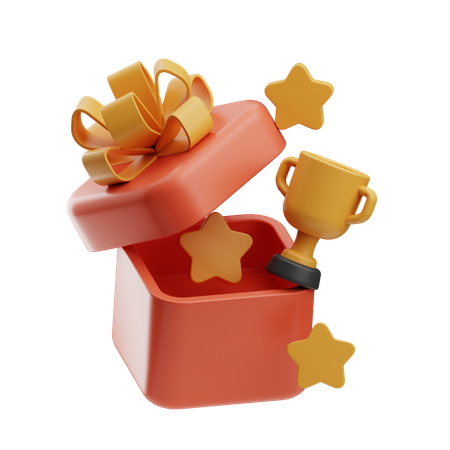 Surprise Trophy  3D Icon