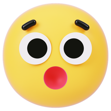 Surprised  3D Icon