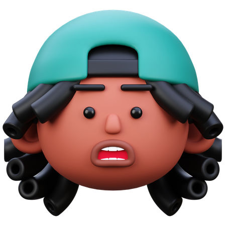 Surprised  3D Icon