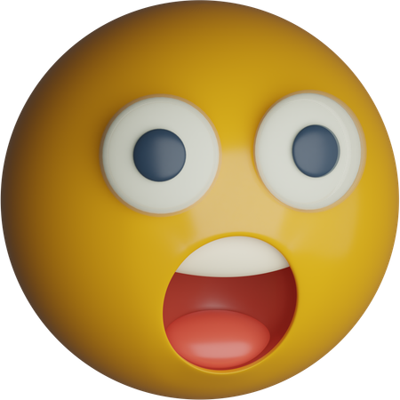 Surprised  3D Icon