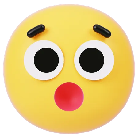 Surprised  3D Icon