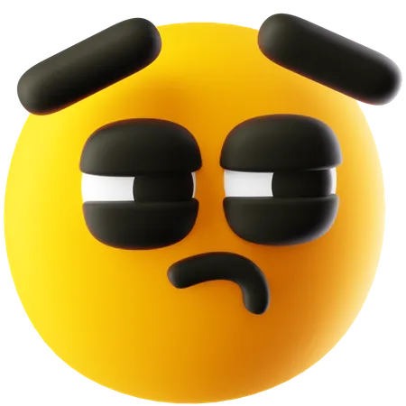 Surprised emoji  3D Icon