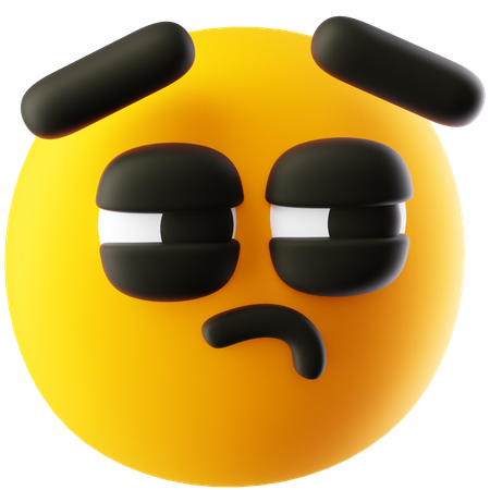 Surprised emoji  3D Icon