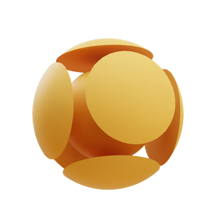 Surround Spheres  3D Icon