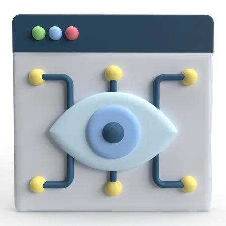 Surveillance  3D Icon