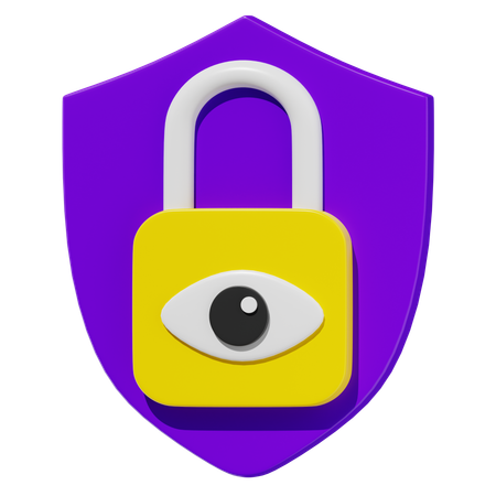 Surveillance de sécurité  Icône 3D