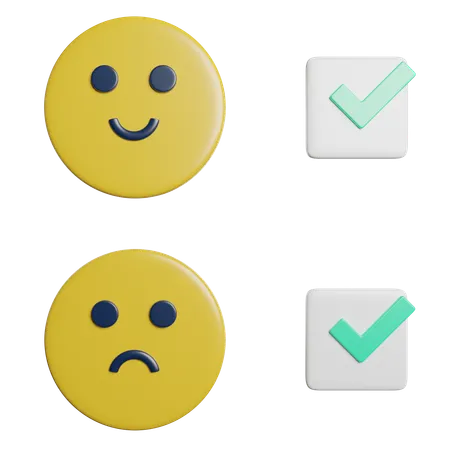 Survey Feedback Rate 3D Icon