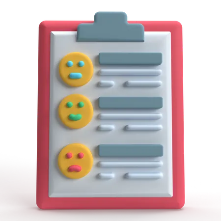 조사  3D Icon