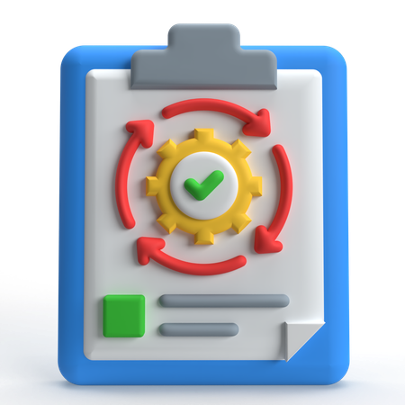 Survey  3D Icon