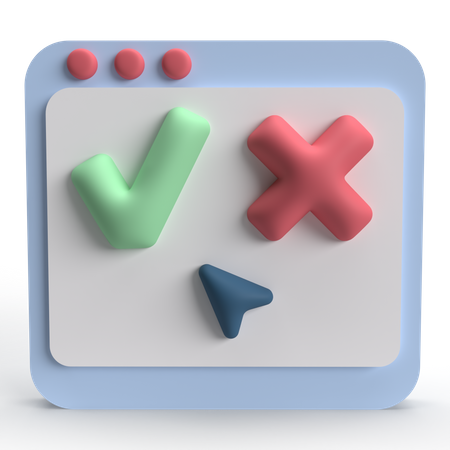 Survey  3D Icon