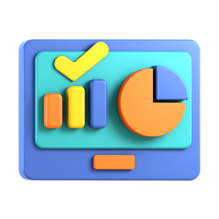 Survey Response  3D Icon