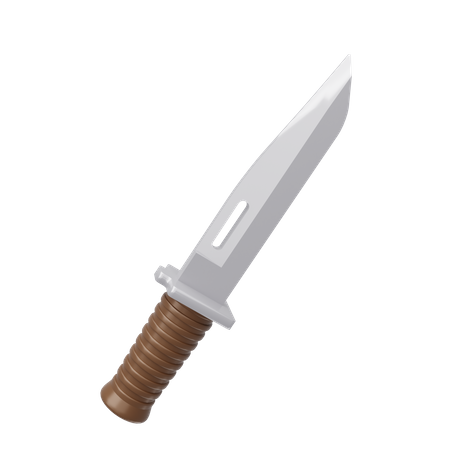 Survival Knife  3D Icon