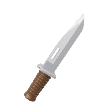 Survival Knife  3D Icon