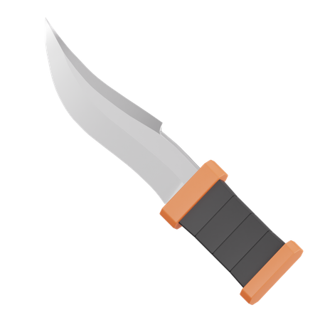 Survival Knife  3D Icon