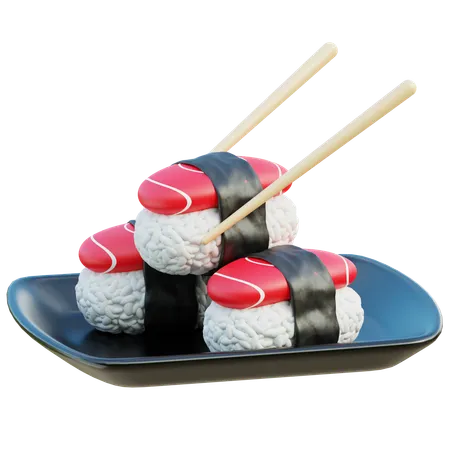 Sushi  3D Icon