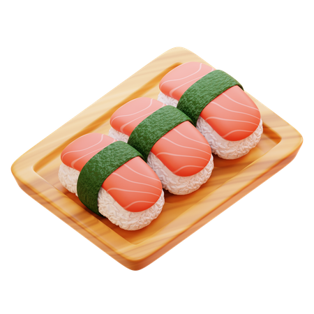 Sushi  3D Icon