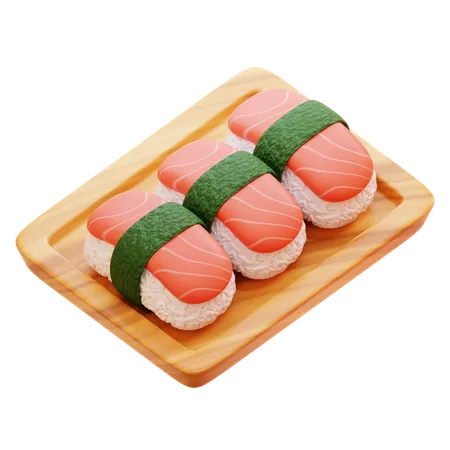 Sushi  3D Icon