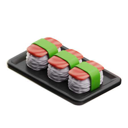 Sushi  3D Icon