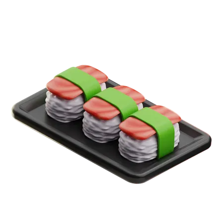 Sushi  3D Icon