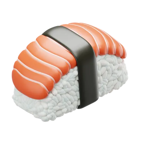 Sushi  3D Icon