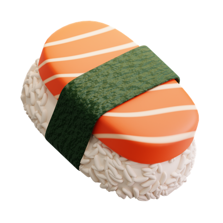 Sushi  3D Icon