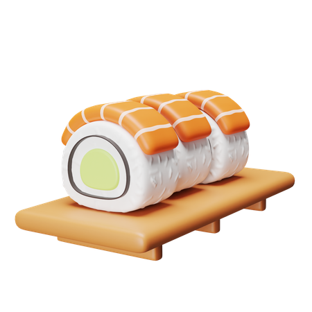 Sushi  3D Icon