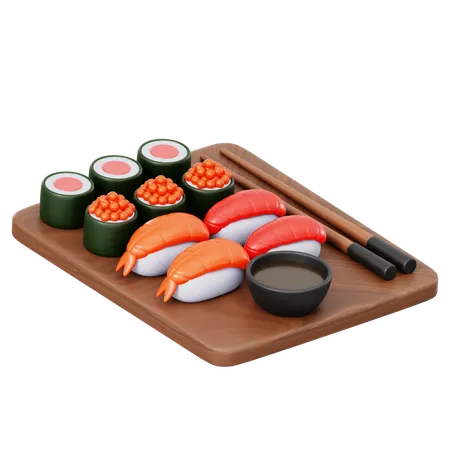 Sushi  3D Icon